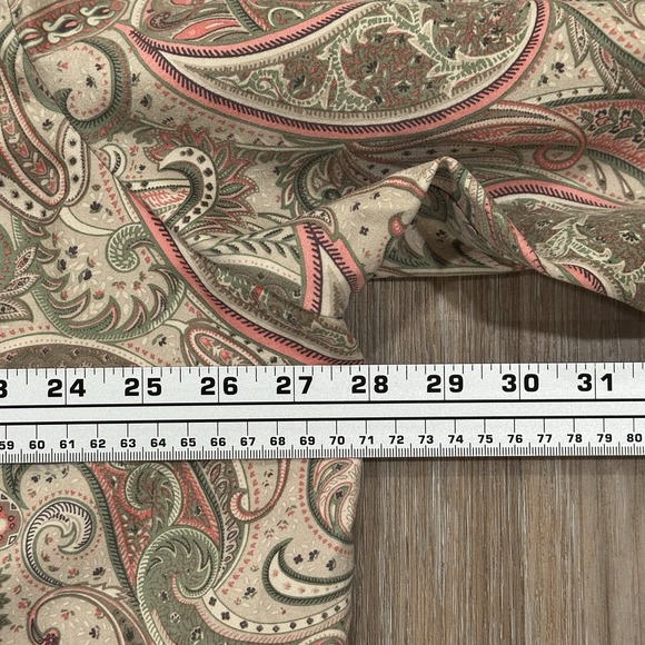 Alfred Dunner Women's Paisley Button Up Jacket Size 24W Lined Long Sleeve - Picture 15 of 15